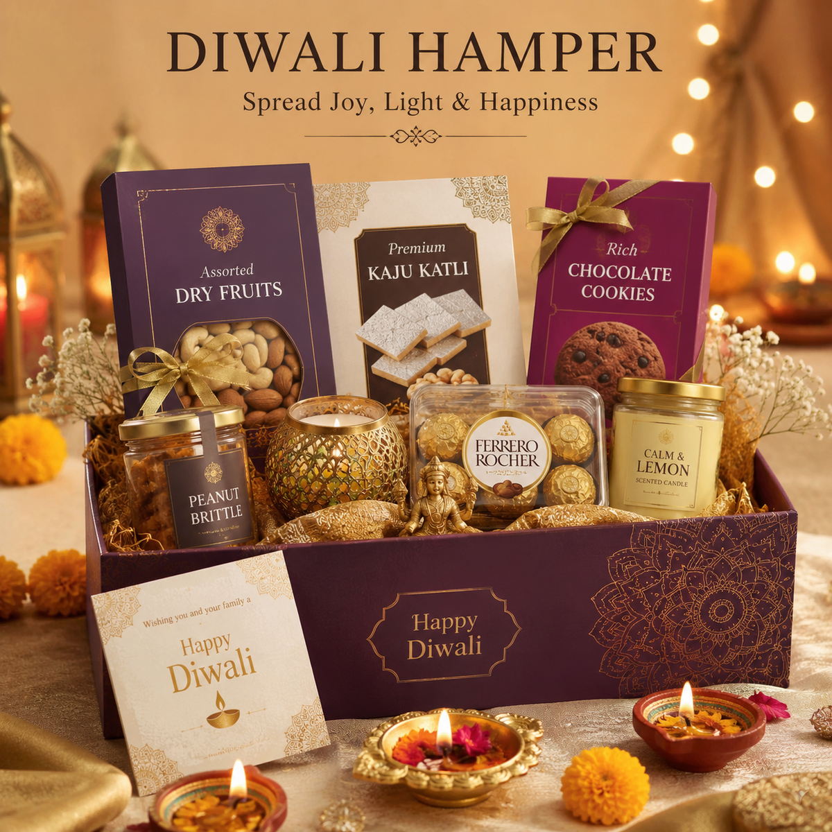Premium Diwali Food Hampers in Surat
