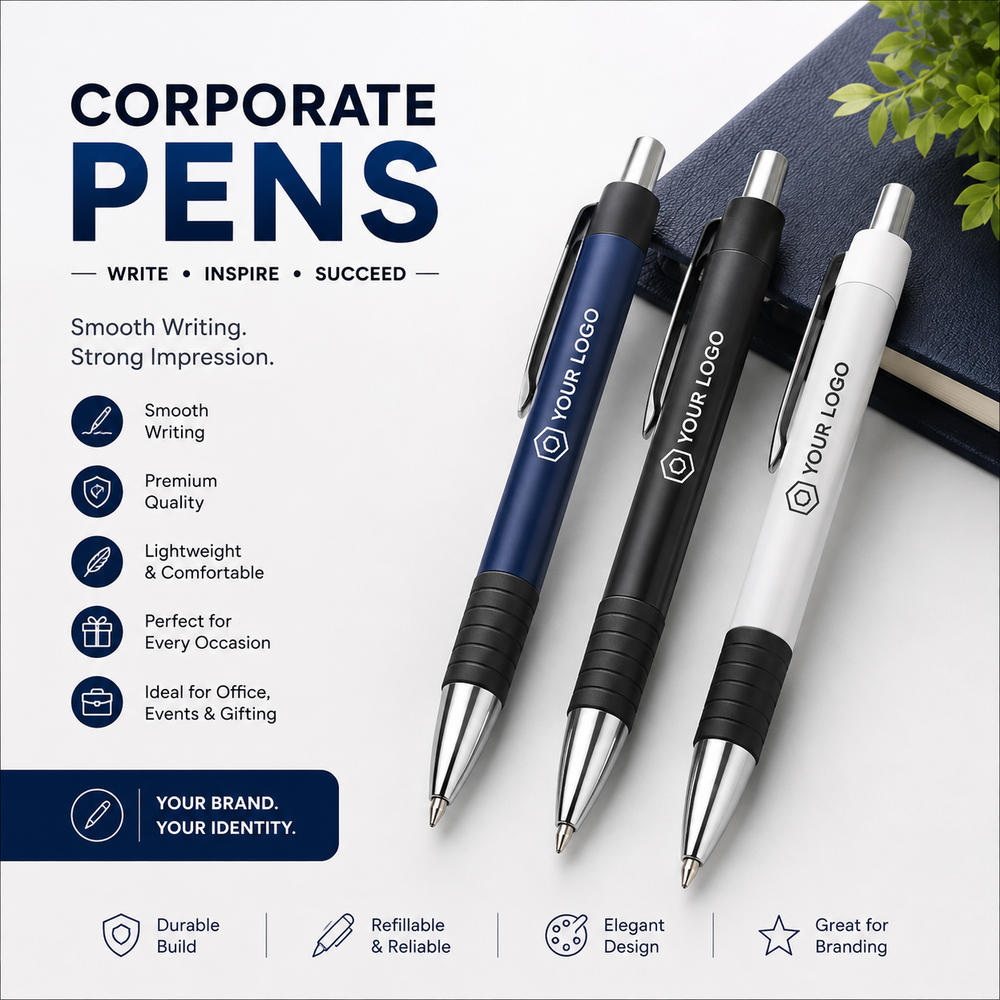 Metal & Plastic Pens for Corporate Gifting in Surat