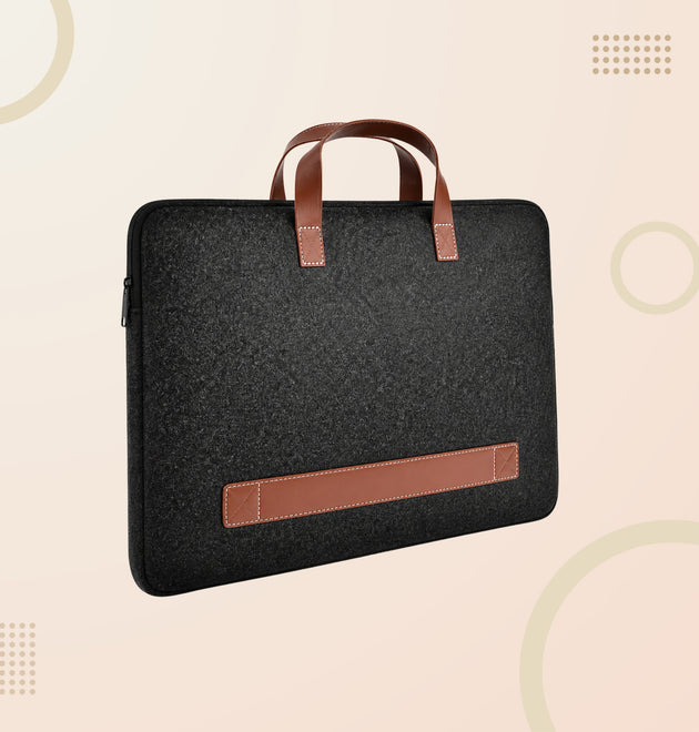 Premium Laptop Sleeve Bag with Handle – Stylish Office Laptop Carry Case for Men & Women