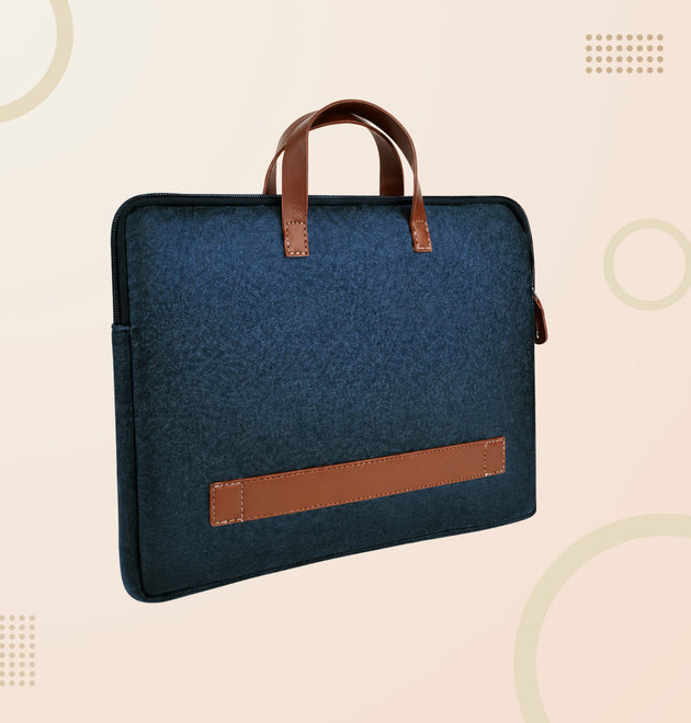 Premium Laptop Sleeve Bag with Handle – Stylish Office Laptop Carry Case for Men & Women