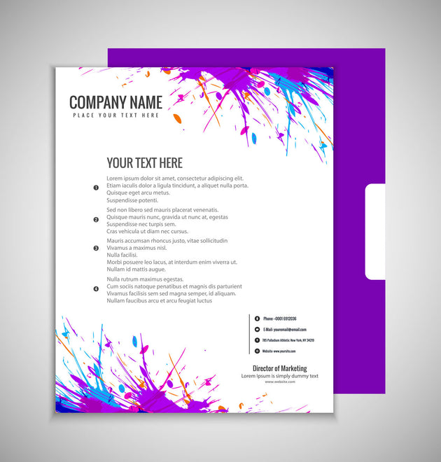 Professional Letter Pad