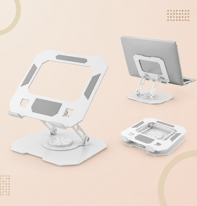 360 Rotating Metal Laptop Stand