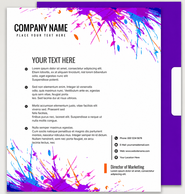 Professional Letter Pad