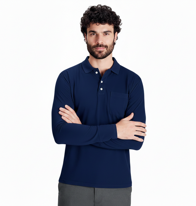 Premium Corporate Full Sleeve Polo Shirt
