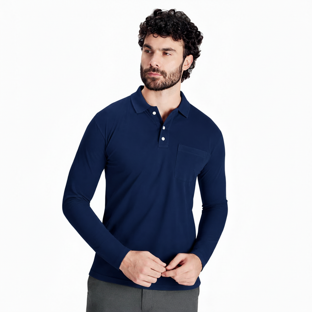 Premium Corporate Full Sleeve Polo Shirt