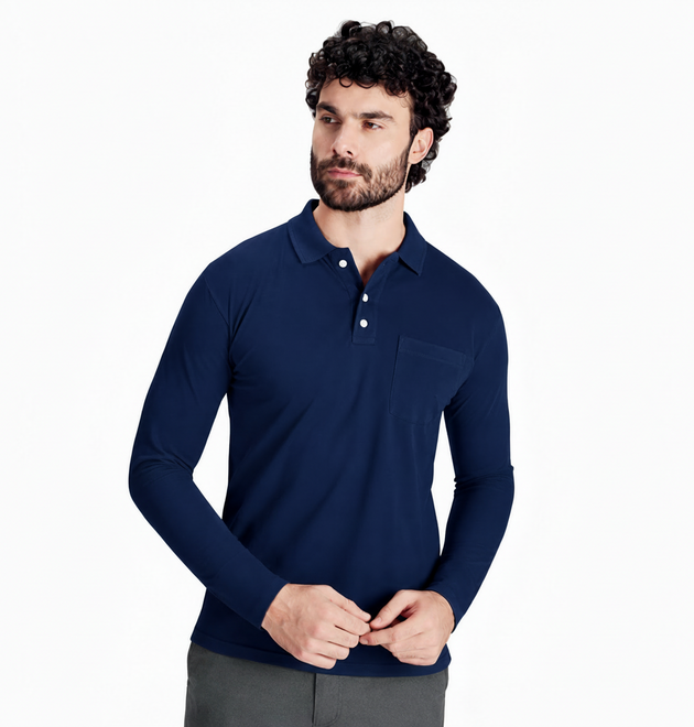 Premium Corporate Full Sleeve Polo Shirt