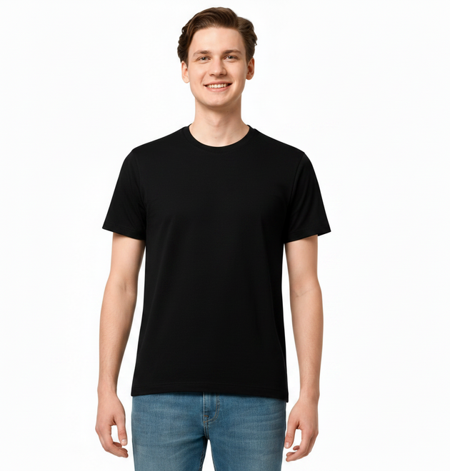 Gemini Classic Crew Neck Cotton T-Shirt