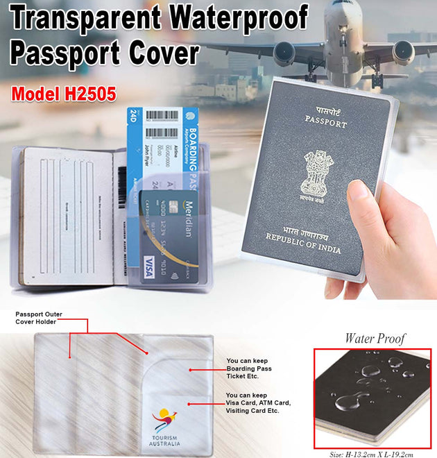 Water Proof Passport Cover
