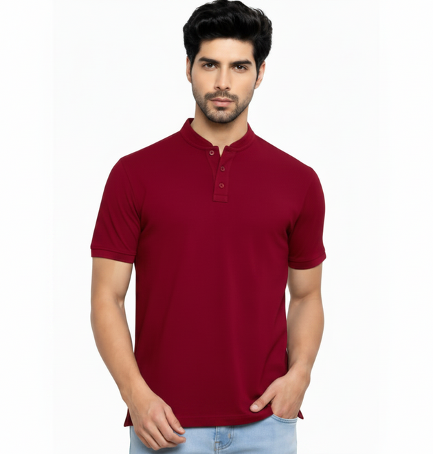 Luxury Polo Neck T-Shirt for Men