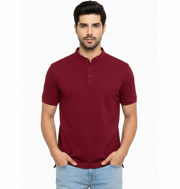 Luxury Polo Neck T-Shirt for Men