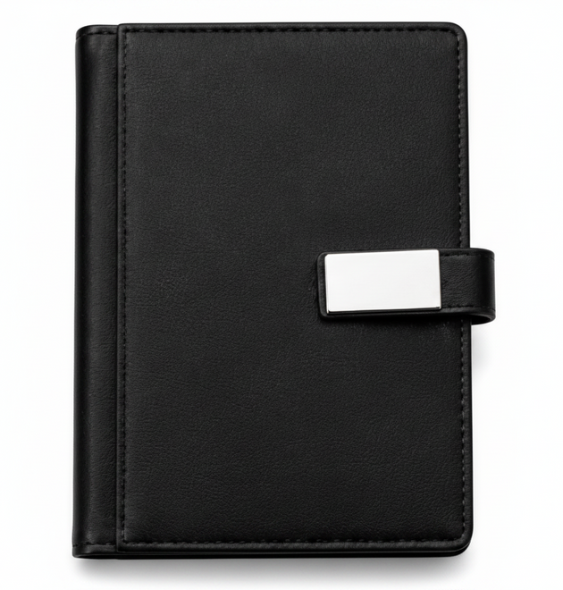 Premium 4-in-1 Corporate Gift Set – Leather Diary Organizer, Card Holder, Executive Pen & Keychain