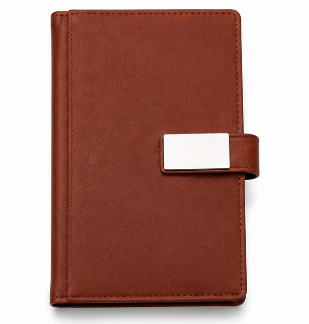 Premium 4-in-1 Corporate Gift Set – Leather Diary Organizer, Card Holder, Executive Pen & Keychain