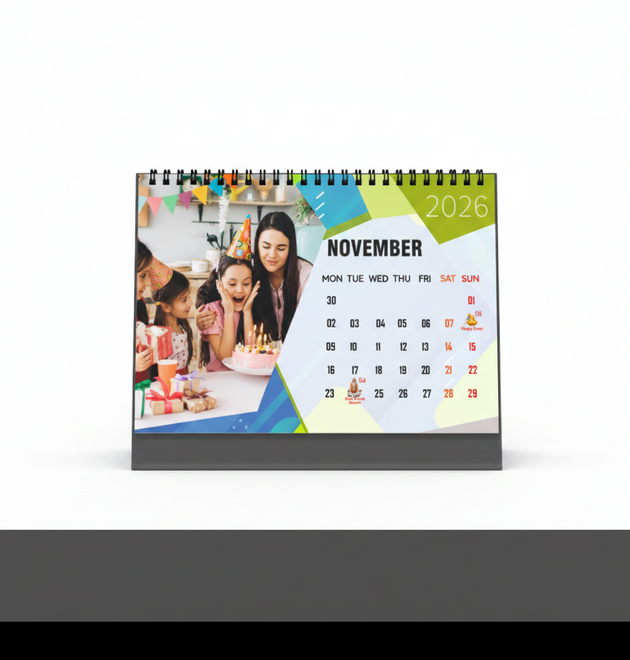 Table Calendar Printing