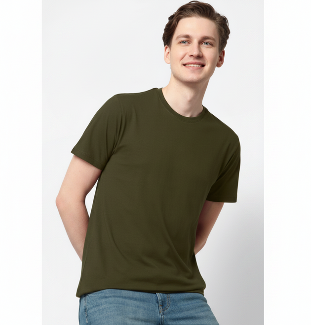 Gemini Premium Cotton Round Neck T-Shirt