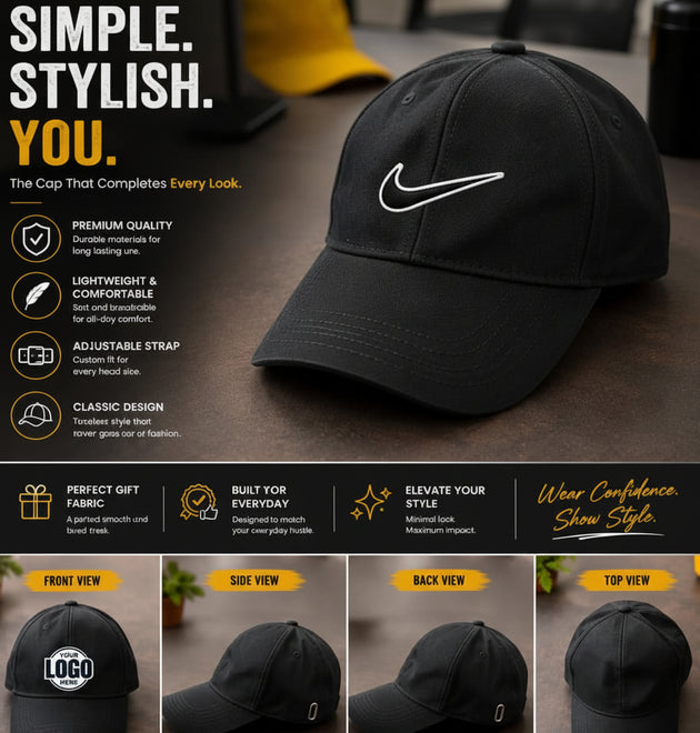 Premium Baseball Style Cap