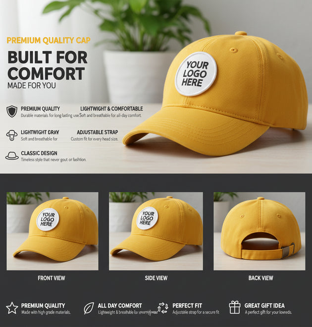 corporate branding cap