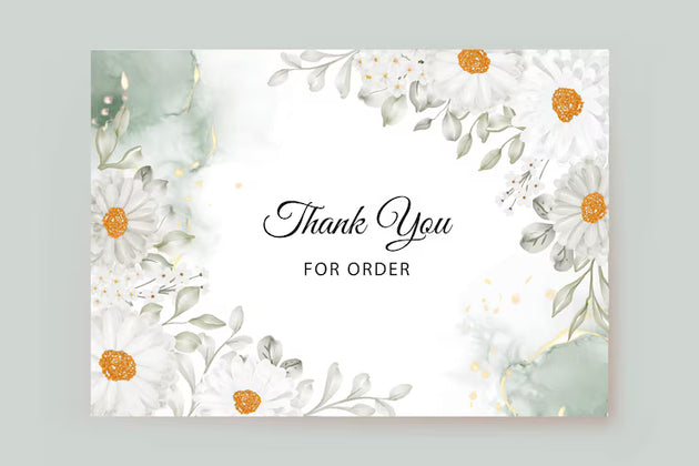 Custom Thank You Card